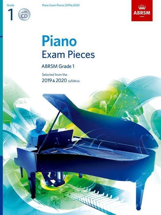 Cover: 9781786010674 | Piano Exam Pieces ABRSM Grade 1 | Selected from the 2019-2020 syllabus