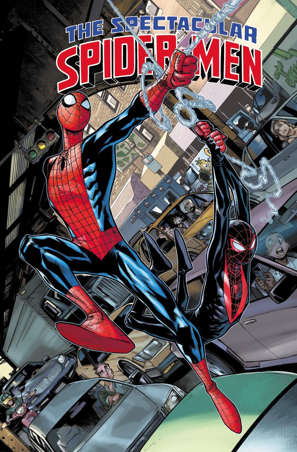 Cover: 9781302955953 | The Spectacular Spider-Men Vol. 1: Arachnobatics | Greg Weisman | Buch