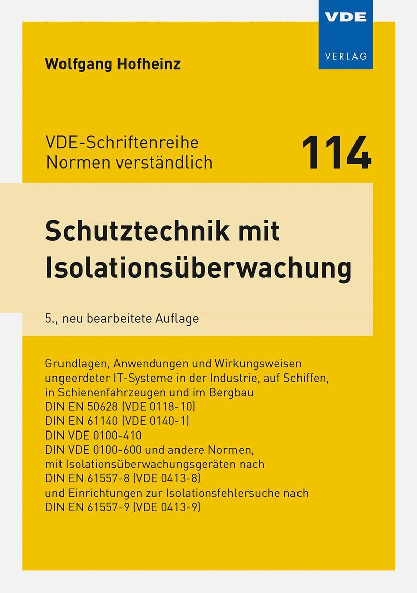 Bild: 9783800753895 | Schutztechnik mit Isolationsüberwachung | Wolfgang Hofheinz | Buch
