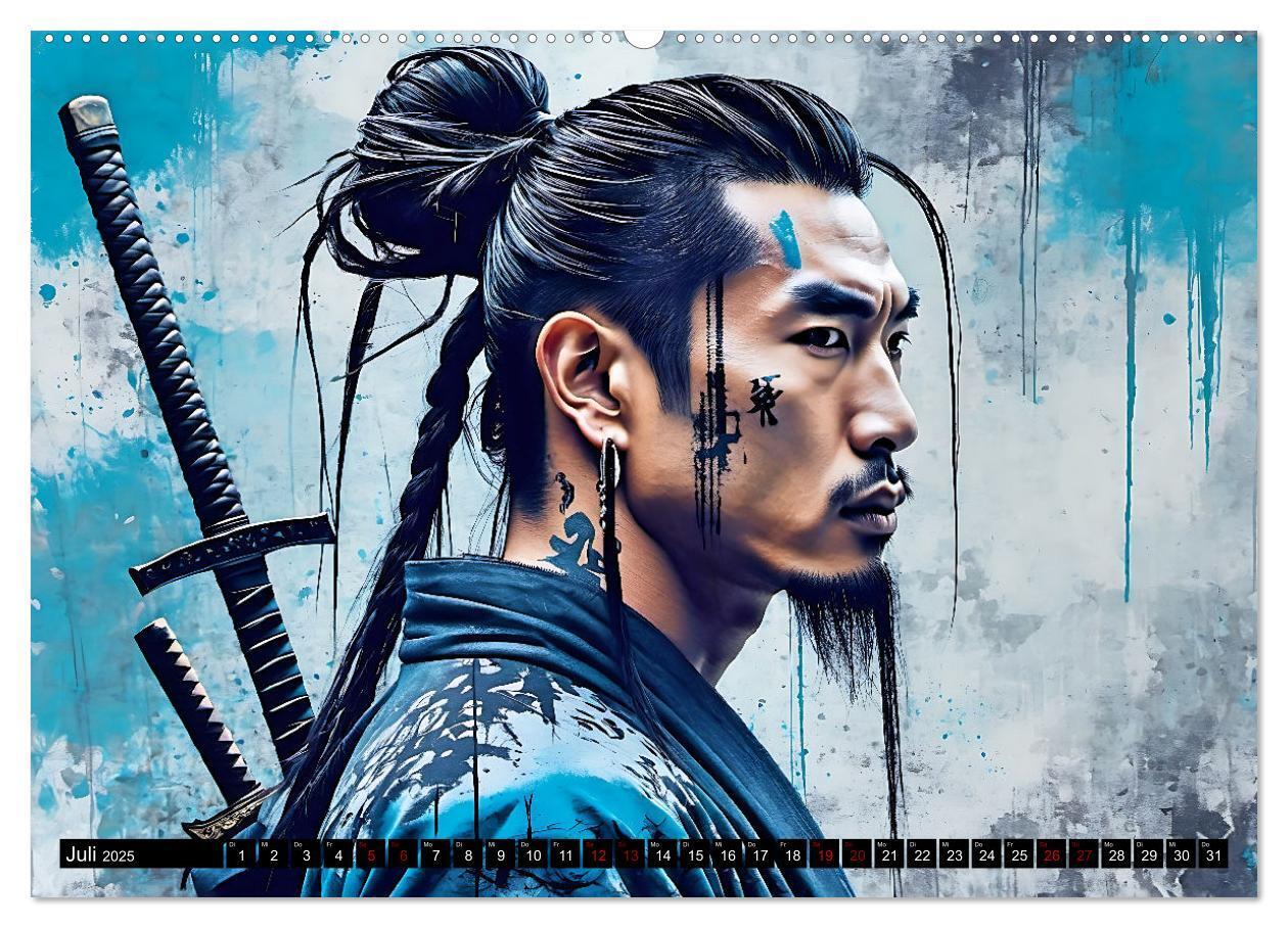 Bild: 9783457169100 | Samurai - Asian Spirit (hochwertiger Premium Wandkalender 2025 DIN...