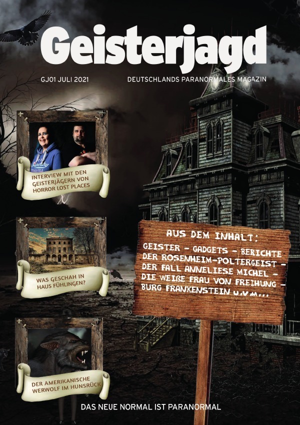 Cover: 9783756526147 | Geisterjagd-Magazin 1 | Deutschlands paranormales Magazin. DE | Duerr