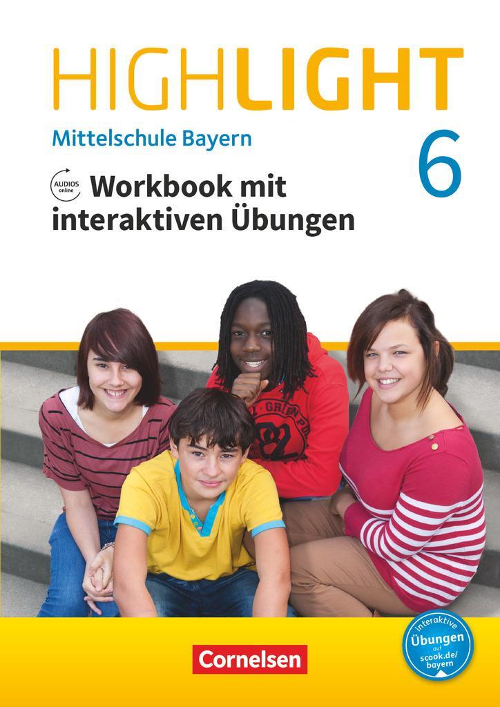 Cover: 9783060333868 | Highlight 6. Jahrgangsstufe - Mittelschule Bayern - Workbook mit...