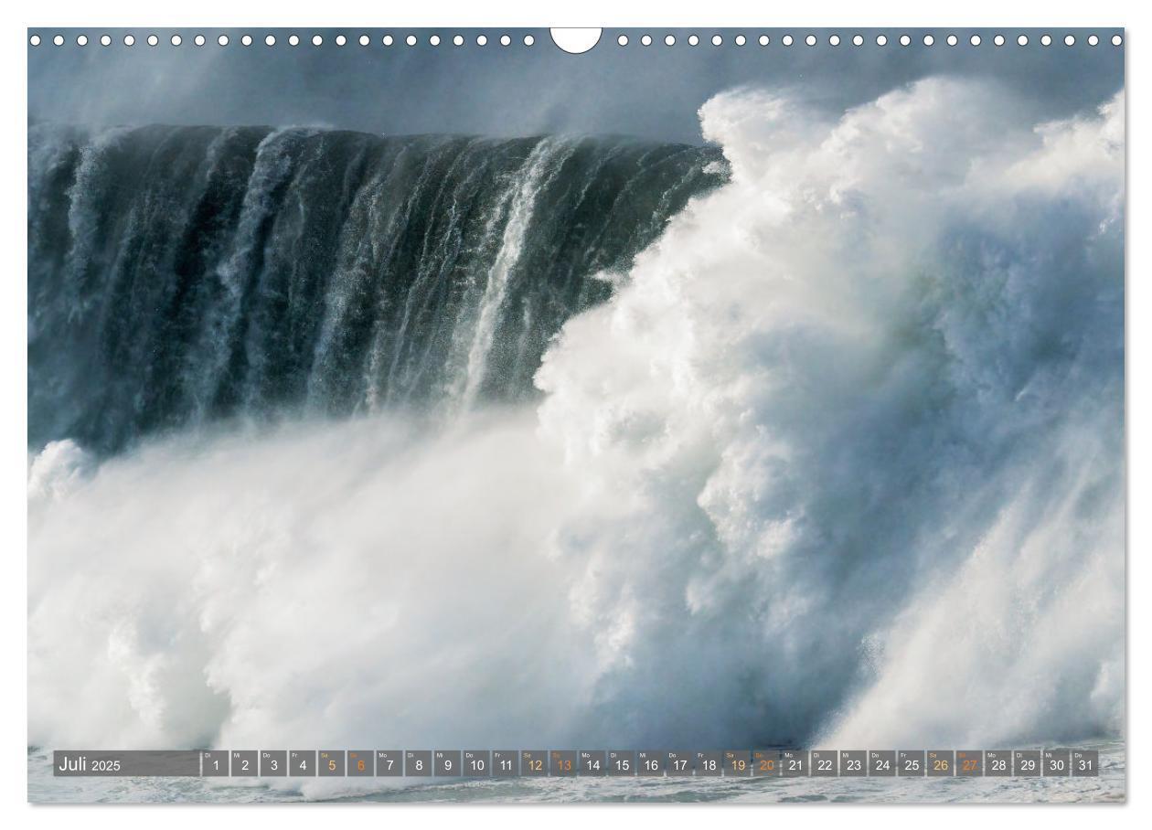 Bild: 9783457199503 | OCEAN POWER - Die Riesenwellen von Nazaré (Wandkalender 2025 DIN A3...