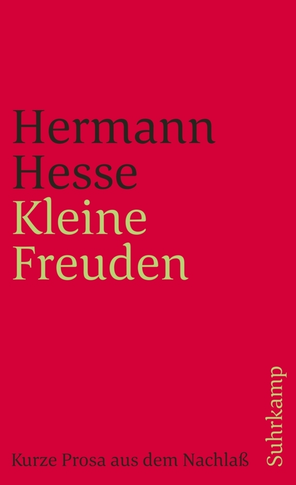 Kleine Freuden - Hesse, Hermann