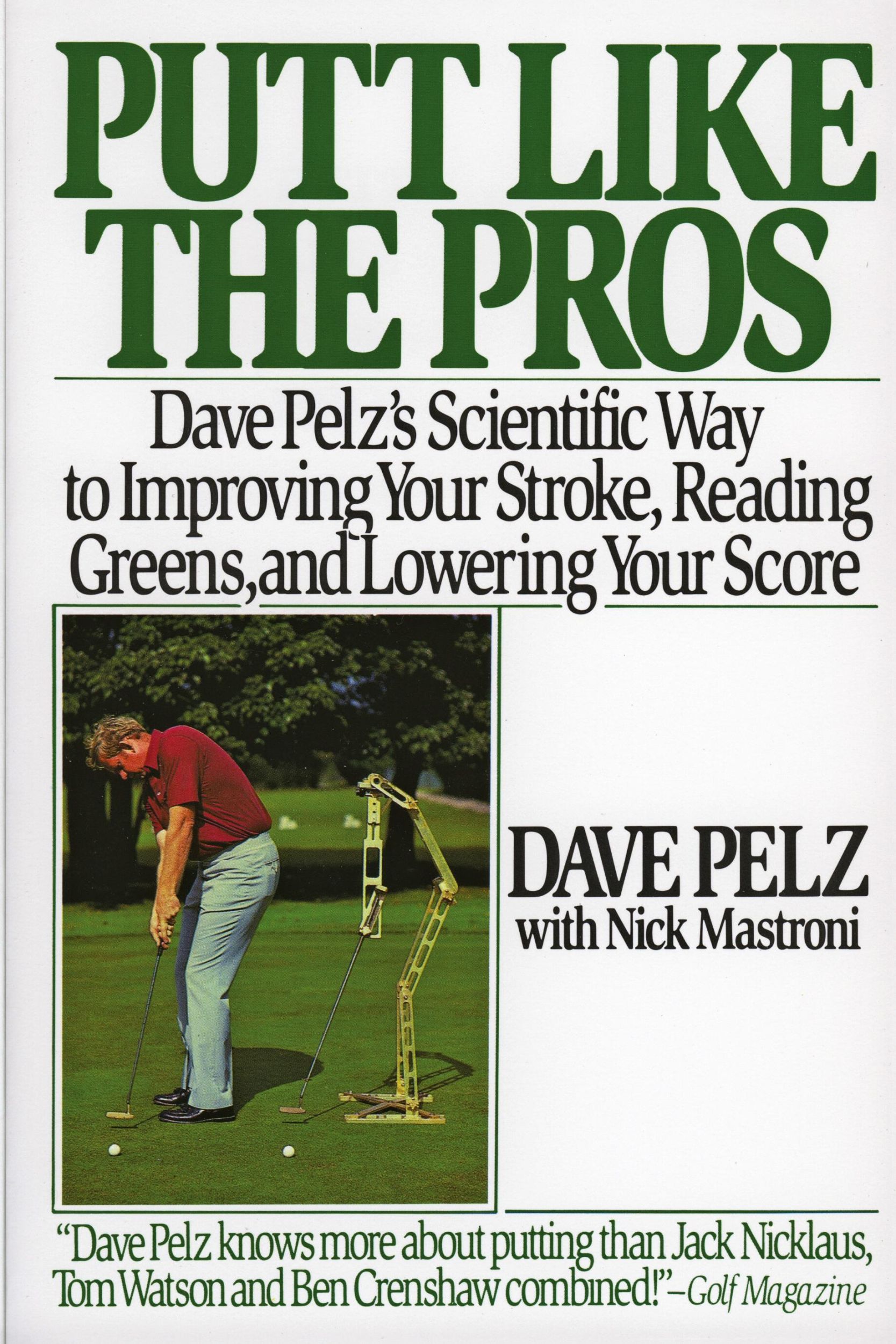 Cover: 9780060920784 | Putt Like the Pros | Dave Pelz | Taschenbuch | Englisch | 1991