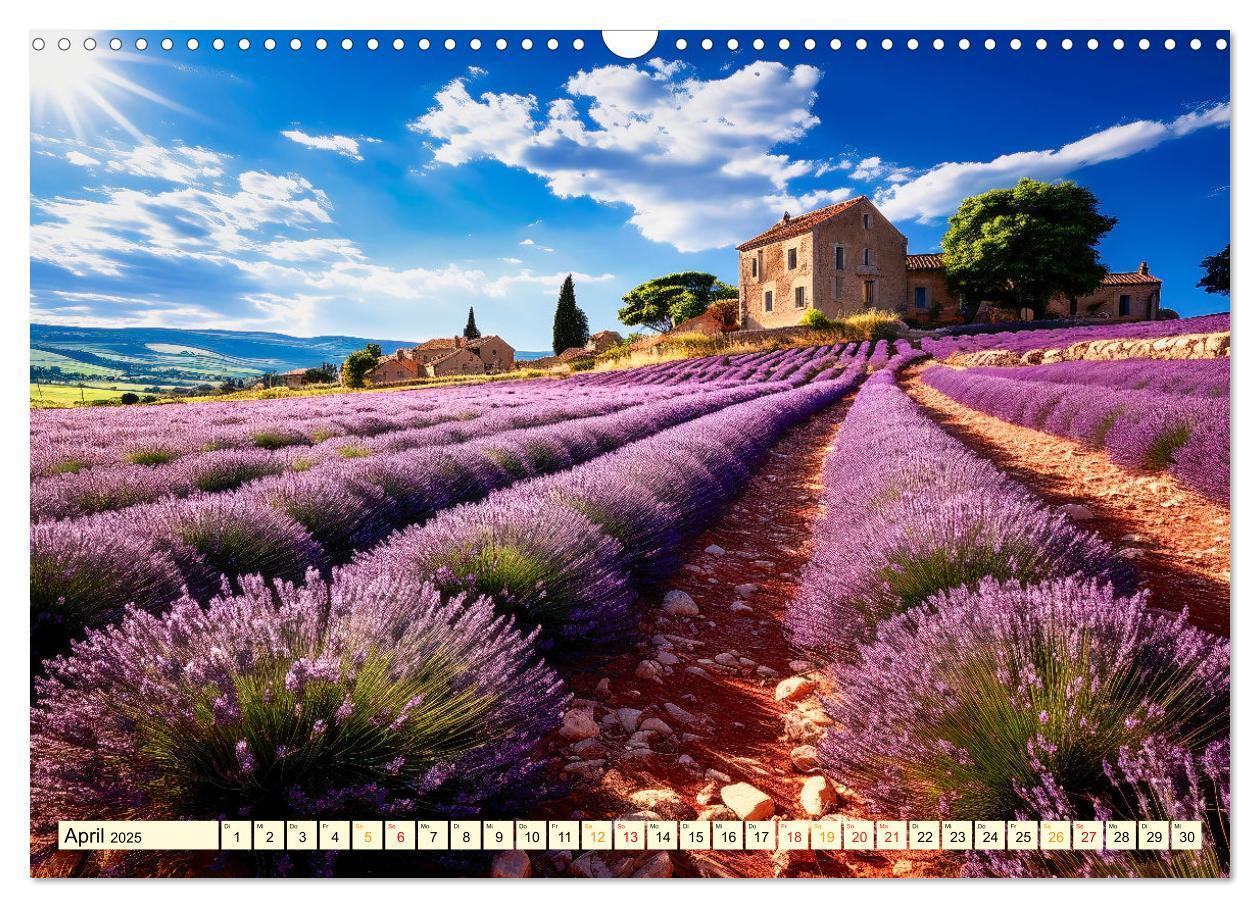 Bild: 9783383860140 | Provence Urlaubsträume (Wandkalender 2025 DIN A3 quer), CALVENDO...