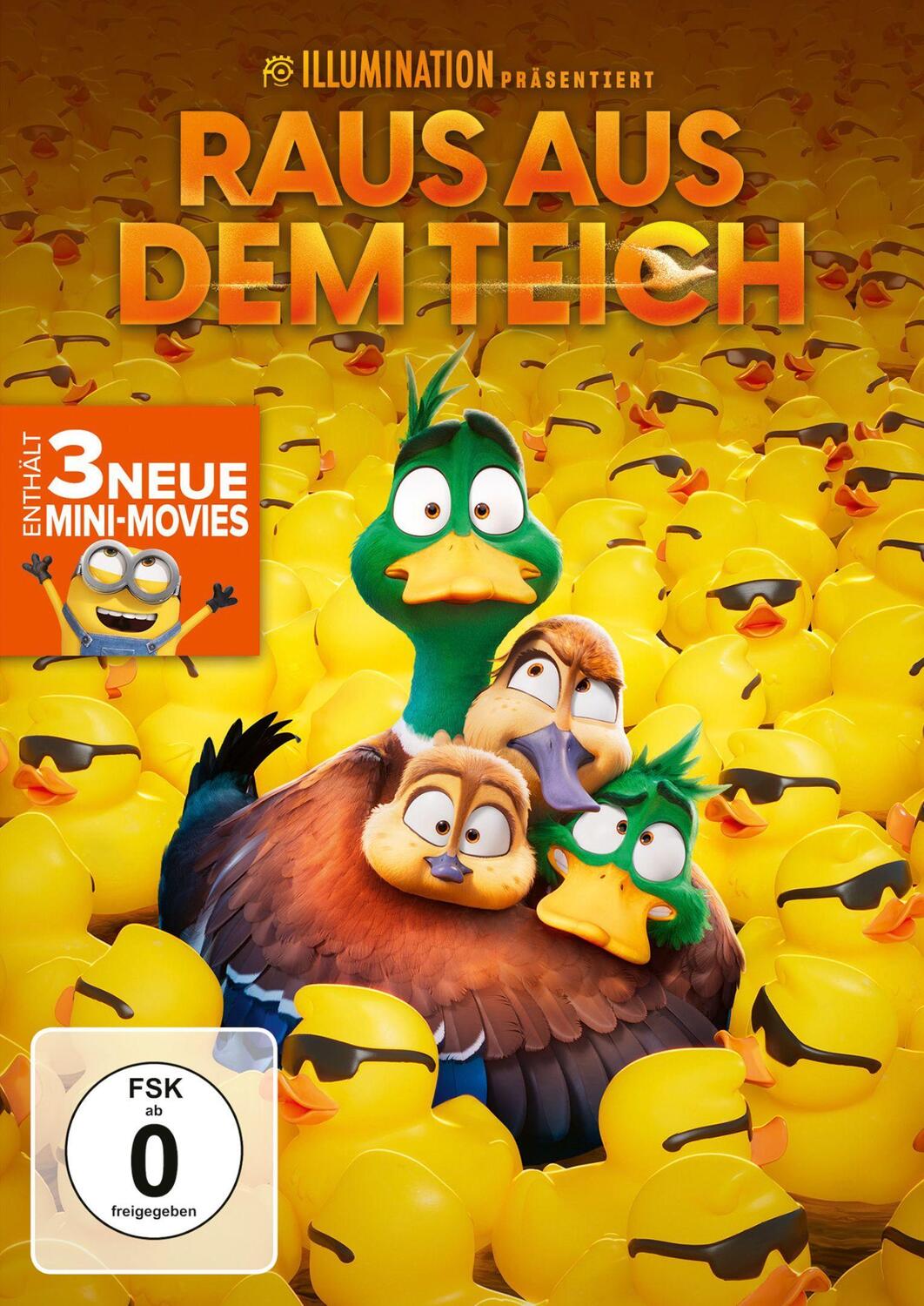 Cover: 5053083264819 | RAUS AUS DEM TEICH | DVD | Deutsch | 2023 | Universal Pictures