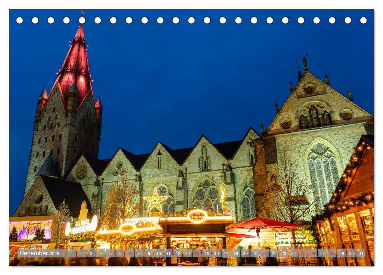 Bild: 9783435499793 | Ein Blick auf Paderborn (Tischkalender 2025 DIN A5 quer), CALVENDO...