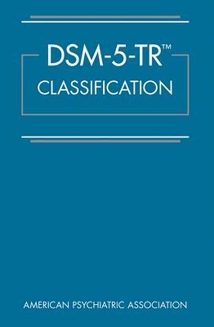 Cover: 9780890425831 | DSM-5-TR (TM) Classification | American Psychiatric Association | Buch
