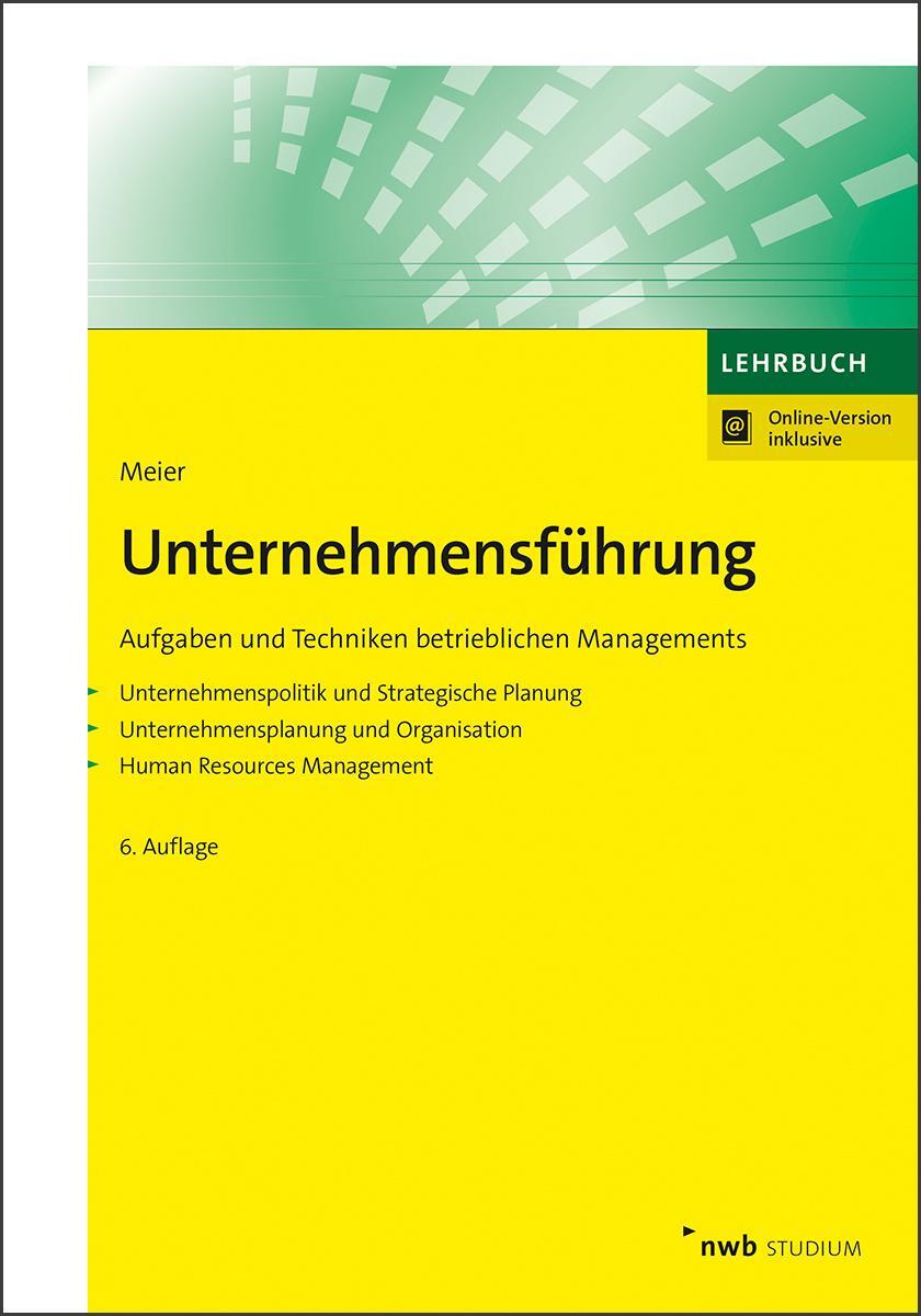 Cover: 9783482489662 | Unternehmensführung | Harald Meier | Bundle | 1 Taschenbuch | Deutsch