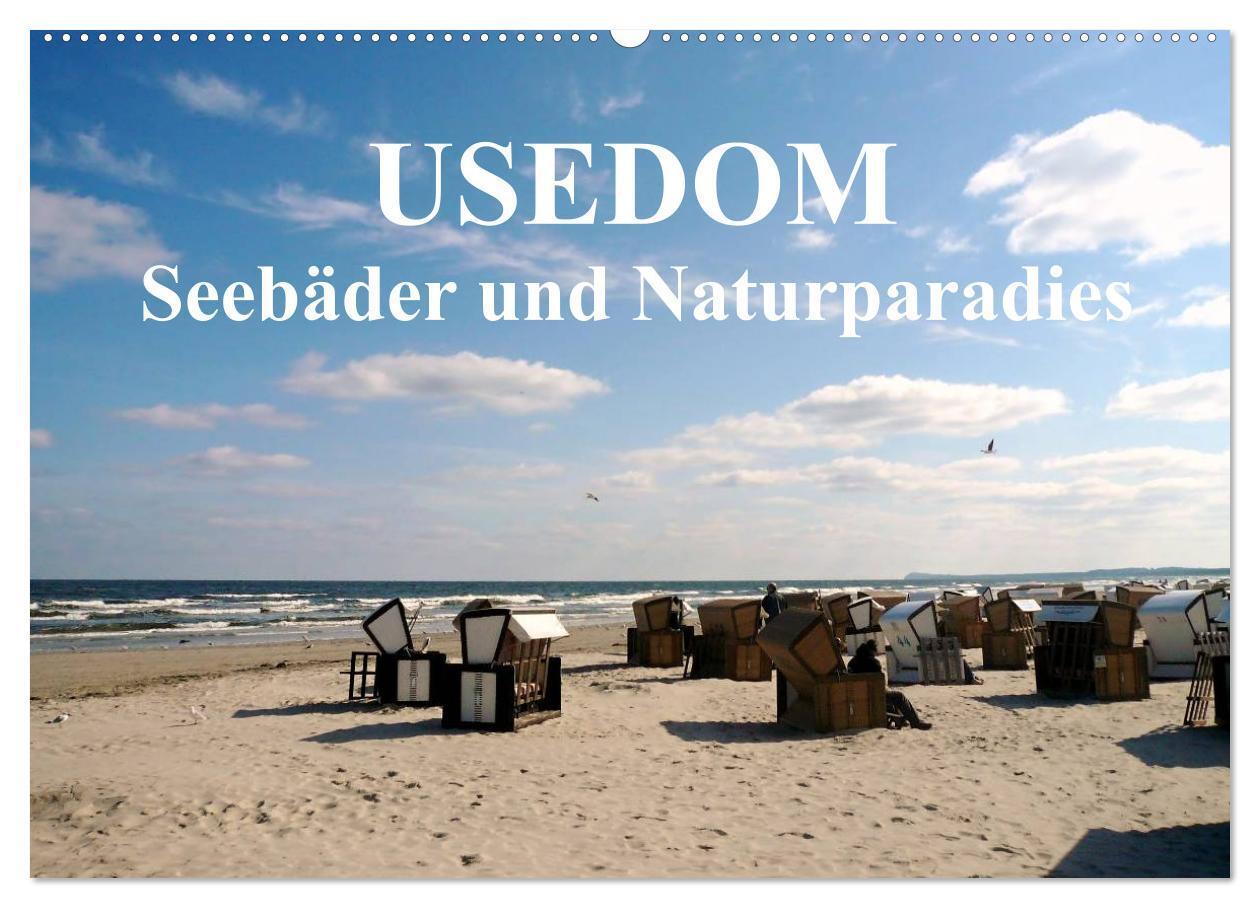 Cover: 9783383451096 | USEDOM - Seebäder und Naturparadies (Wandkalender 2024 DIN A2...