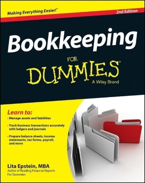 Cover: 9781118950364 | Bookkeeping for Dummies | Lita Epstein | Taschenbuch | Englisch | 2014