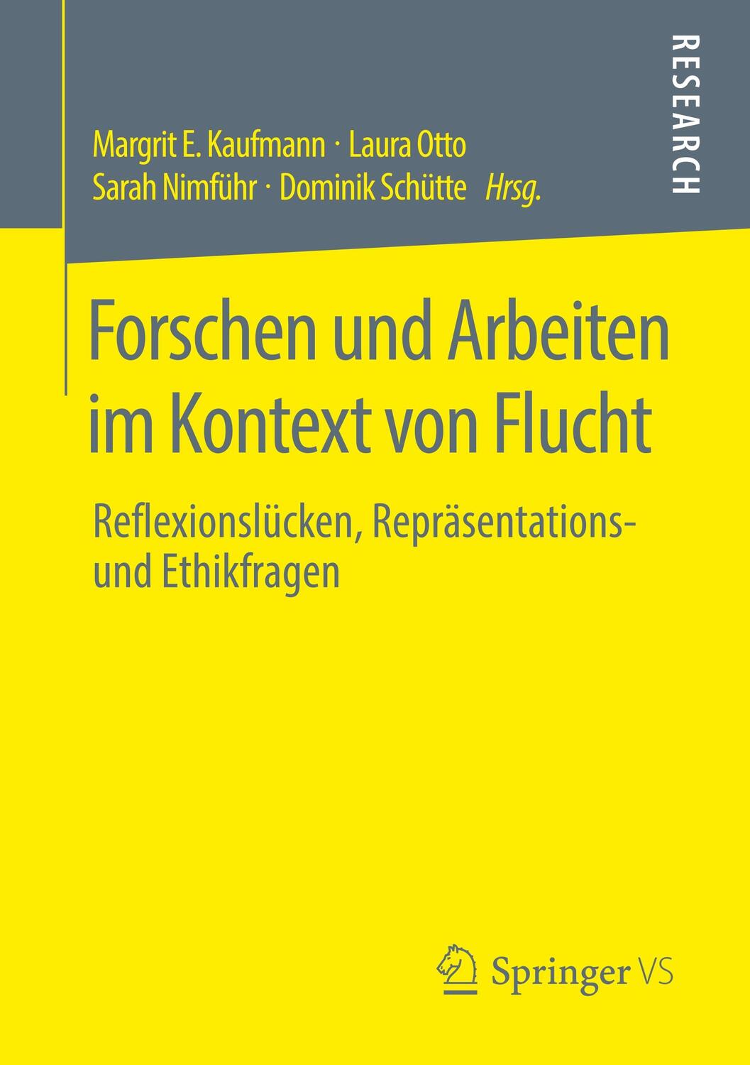 Cover: 9783658283797 | Forschen und Arbeiten im Kontext von Flucht | Kaufmann (u. a.) | Buch