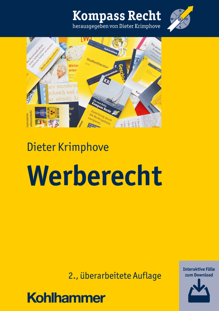 Cover: 9783170380820 | Werberecht | Dieter Krimphove | Taschenbuch | IX | Deutsch | 2020