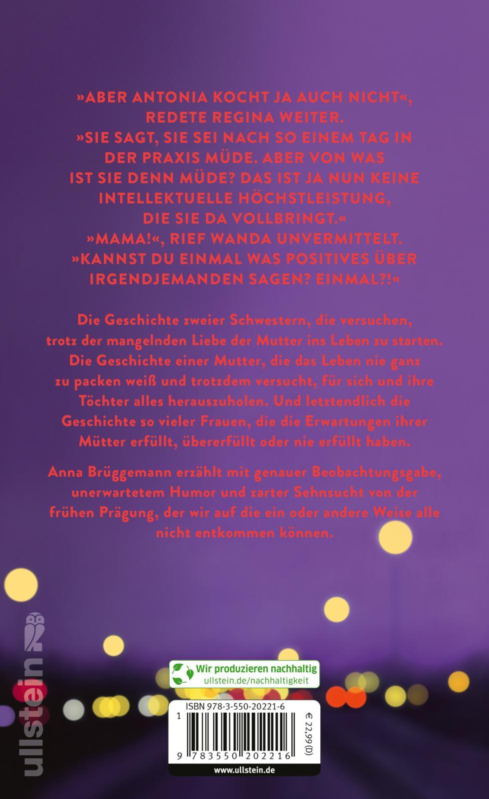 Rückseite: 9783550202216 | Wenn nachts die Kampfhunde spazieren gehen | Anna Brüggemann | Buch