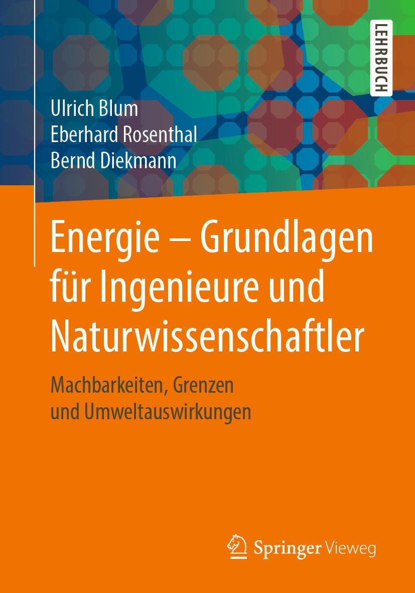 Cover: 9783658269326 | Energie - Grundlagen für Ingenieure und Naturwissenschaftler | Buch