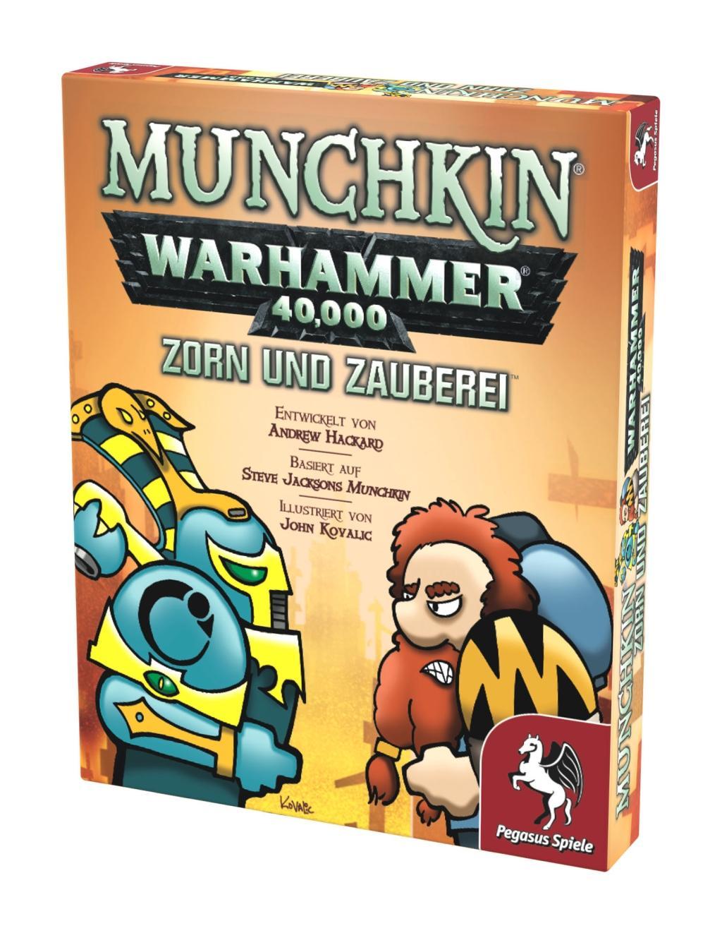 Bild: 4250231718250 | Munchkin Warhammer 40.000: Zorn und Zauberei (Erweiterung) | Spiel