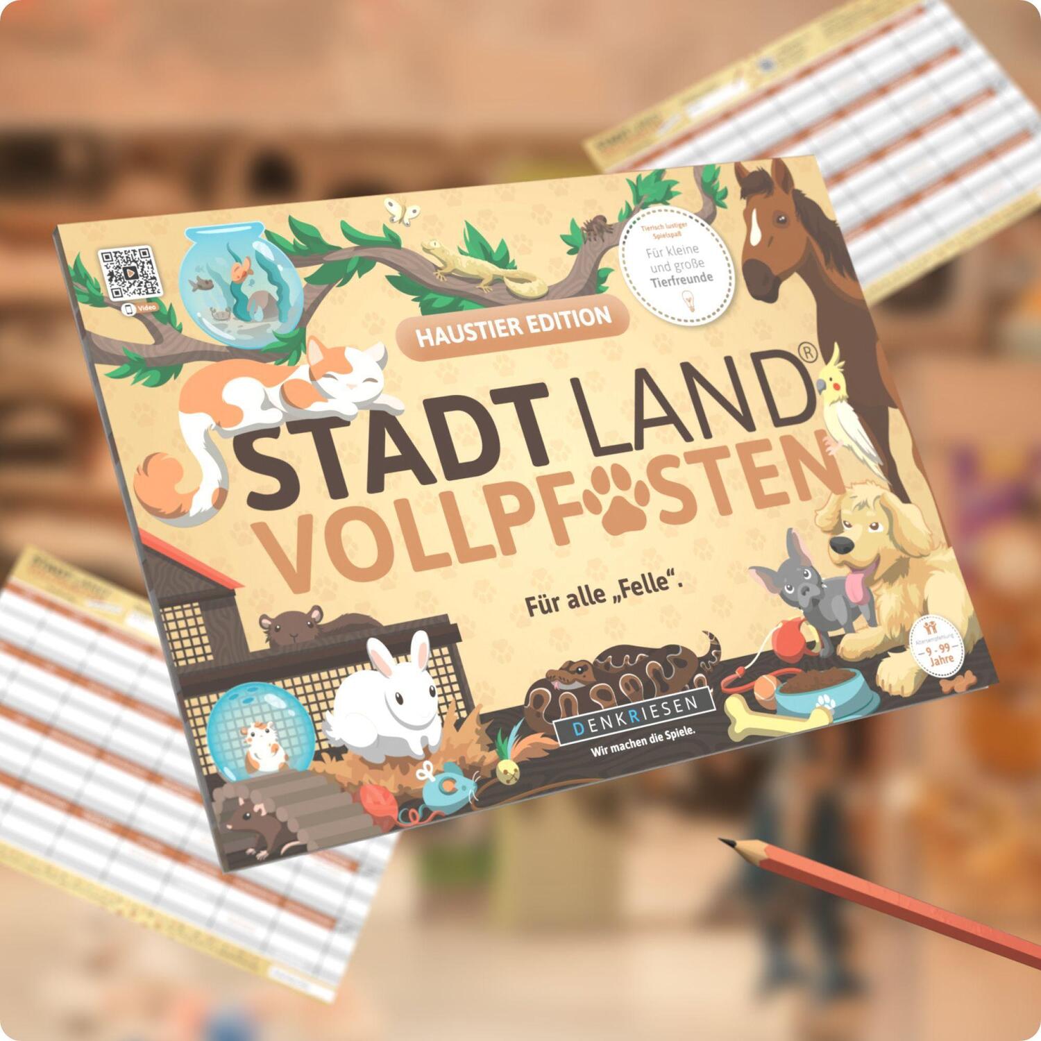 Bild: 4260528095278 | DENKRIESEN - STADT LAND VOLLPFOSTEN® - HAUSTIER EDITION - "Für alle...