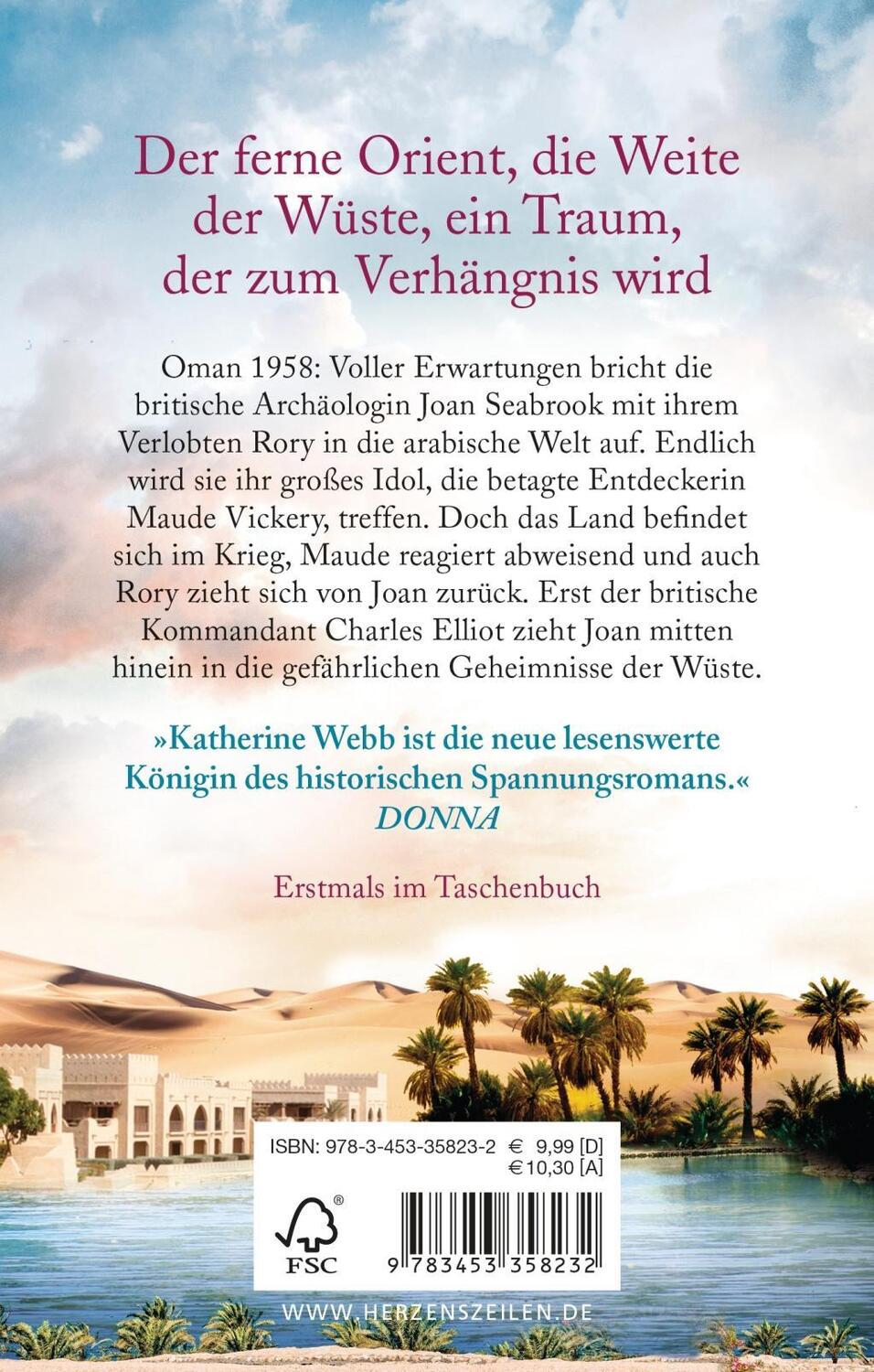 Bild: 9783453358232 | Das Versprechen der Wüste | Katherine Webb | Taschenbuch | Deutsch