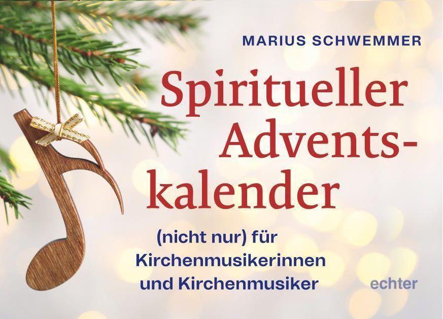 Cover: 9783429058272 | Spiritueller Adventskalender | Marius Schwemmer | Broschüre | Deutsch