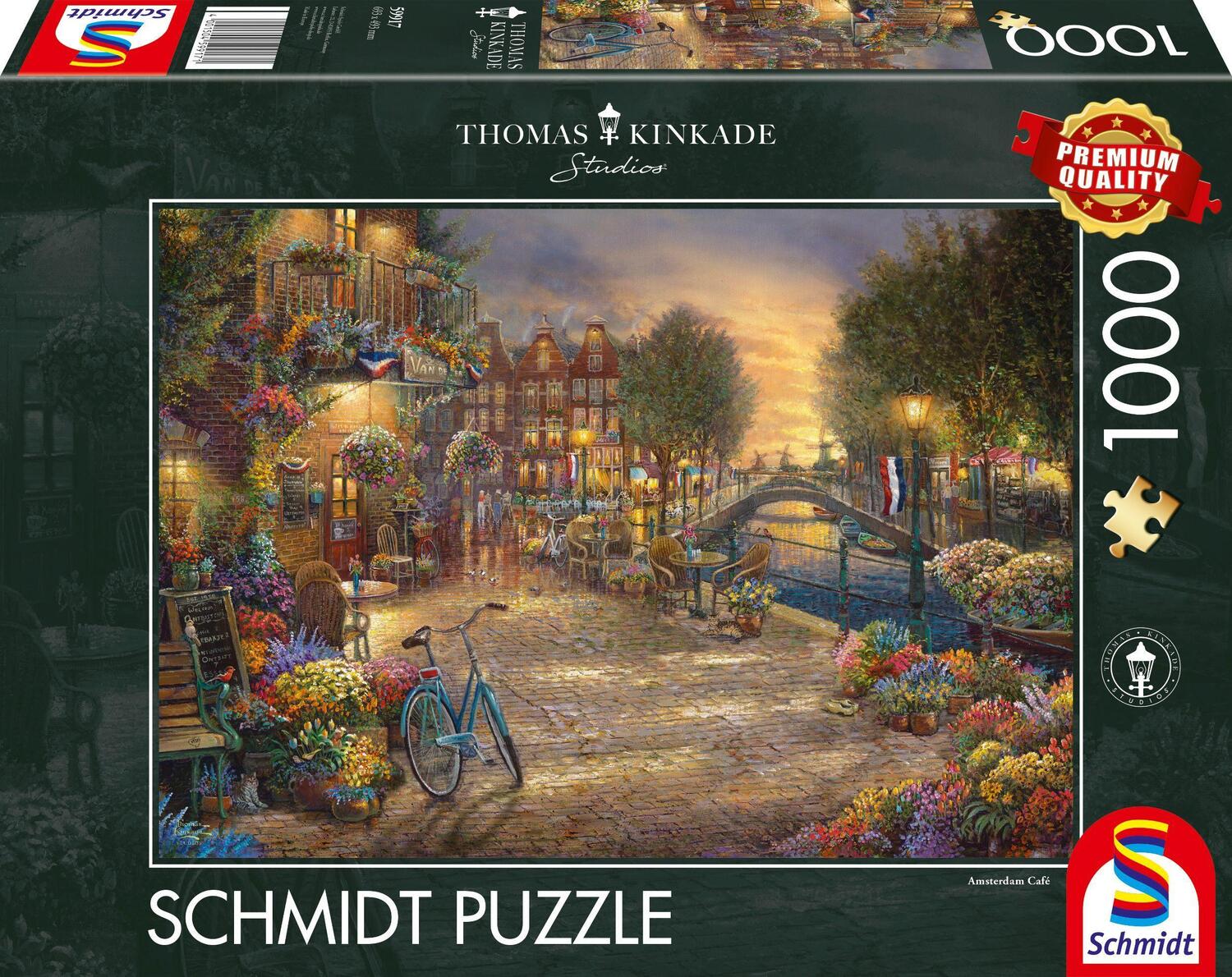 Cover: 4001504599171 | Amsterdam Puzzle 1.000 Teile | Spiel | Deutsch | 2021 | Schmidt