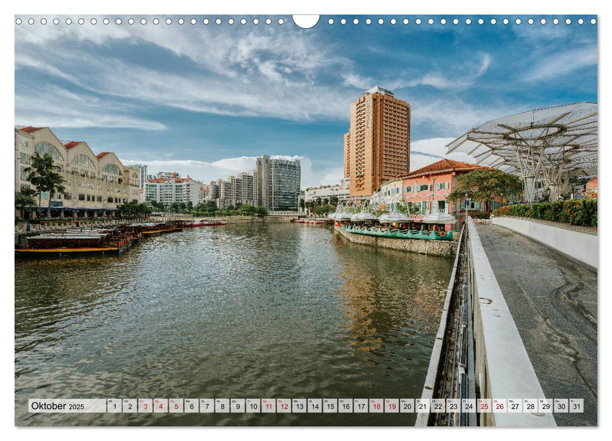 Bild: 9783435326532 | Singapur entdecken (Wandkalender 2025 DIN A3 quer), CALVENDO...