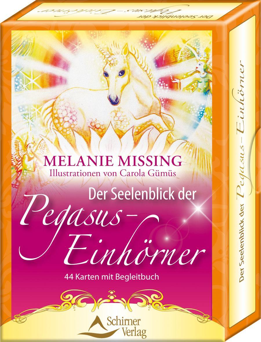 Cover: 9783843490405 | Der Seelenblick der Pegasus-Einhörner | 44 Karten mit Begleitbuch