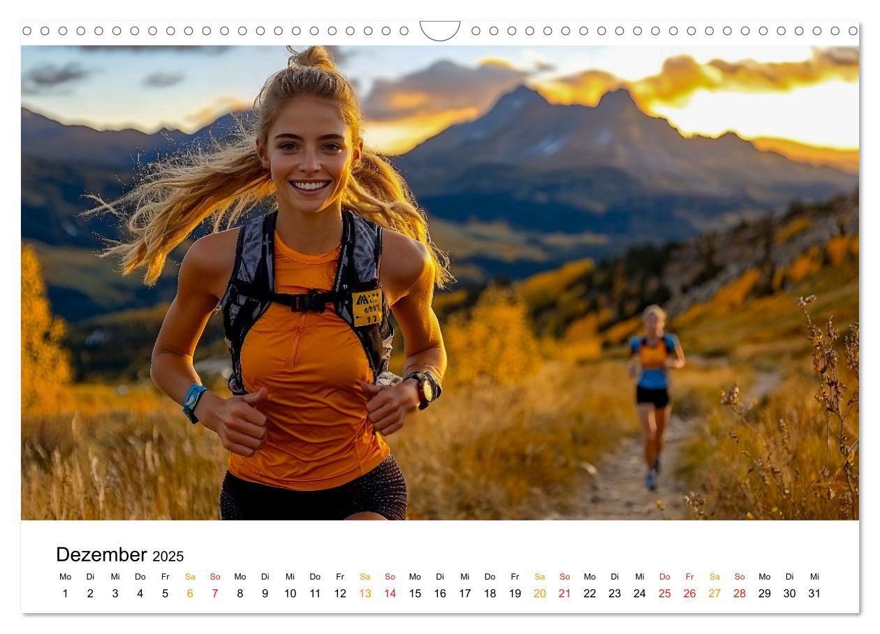 Bild: 9783457234679 | Trailrunning Power (Wandkalender 2025 DIN A3 quer), CALVENDO...