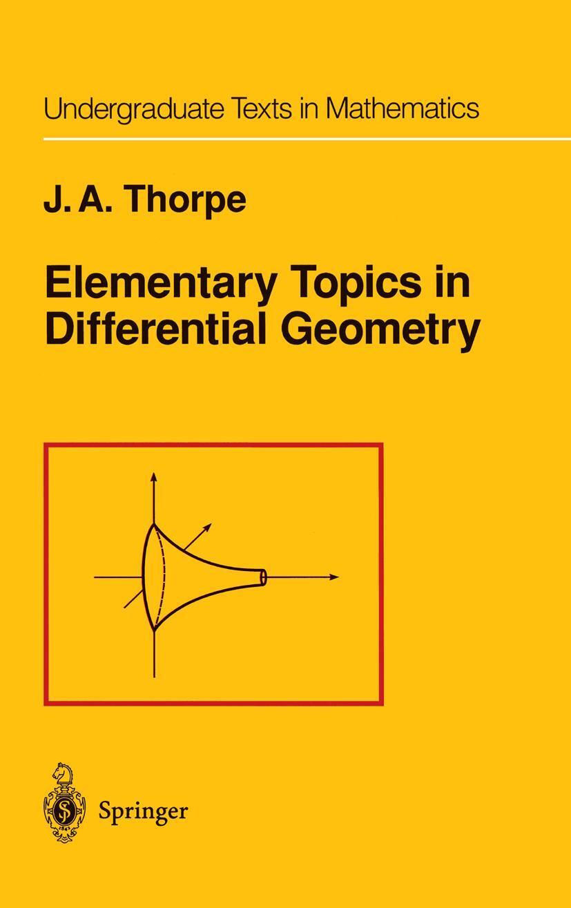 Cover: 9780387903576 | Elementary Topics in Differential Geometry | J. A. Thorpe | Buch | xiv