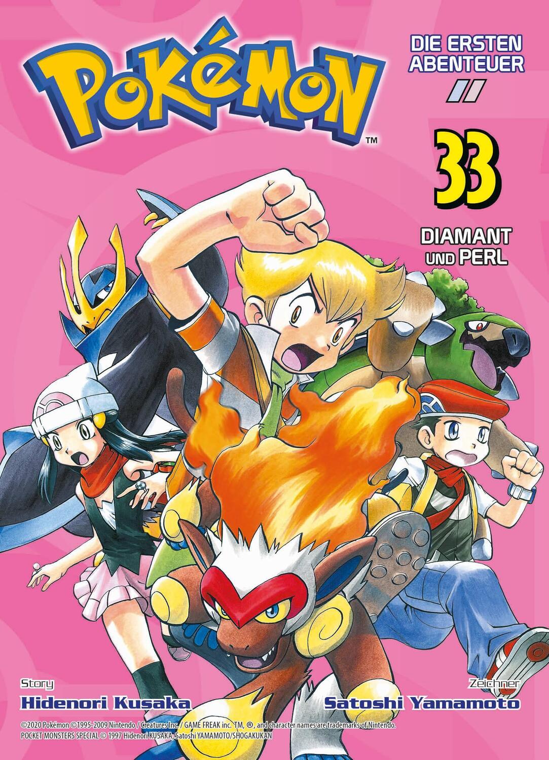 Cover: 9783741618321 | Pokémon - Die ersten Abenteuer | Bd. 33: Diamant und Perl | Buch