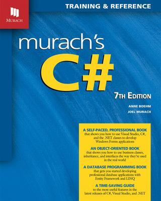 Cover: 9781943872534 | Murach's C# (7th Edition) | Joel Murach (u. a.) | Taschenbuch | 2021