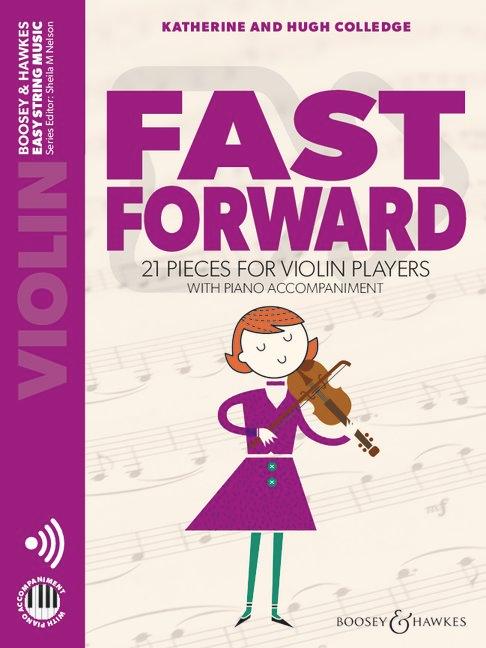 Cover: 9790060135446 | Fast Forward | 21 pieces for violin players with piano accompaniment