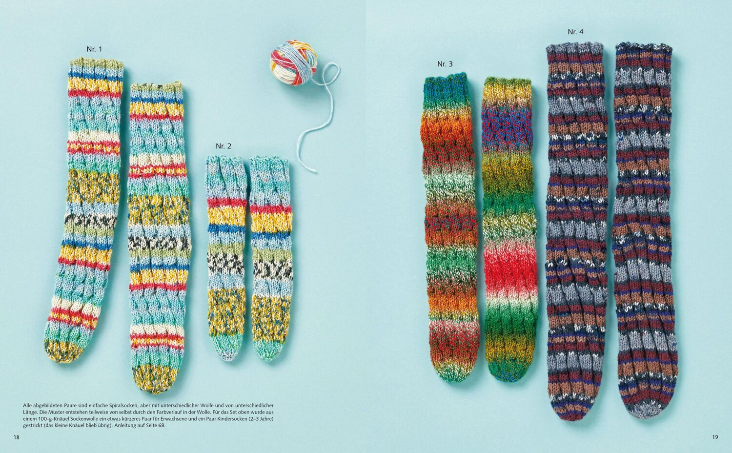 Bild: 9783830720577 | Spiralsocken | 36 Strick-Projekte für alle Größen | Bernd Kestler