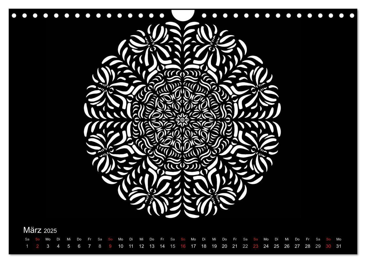 Bild: 9783435463725 | Entspannung und Ruhe durch Mandalas (Wandkalender 2025 DIN A4...