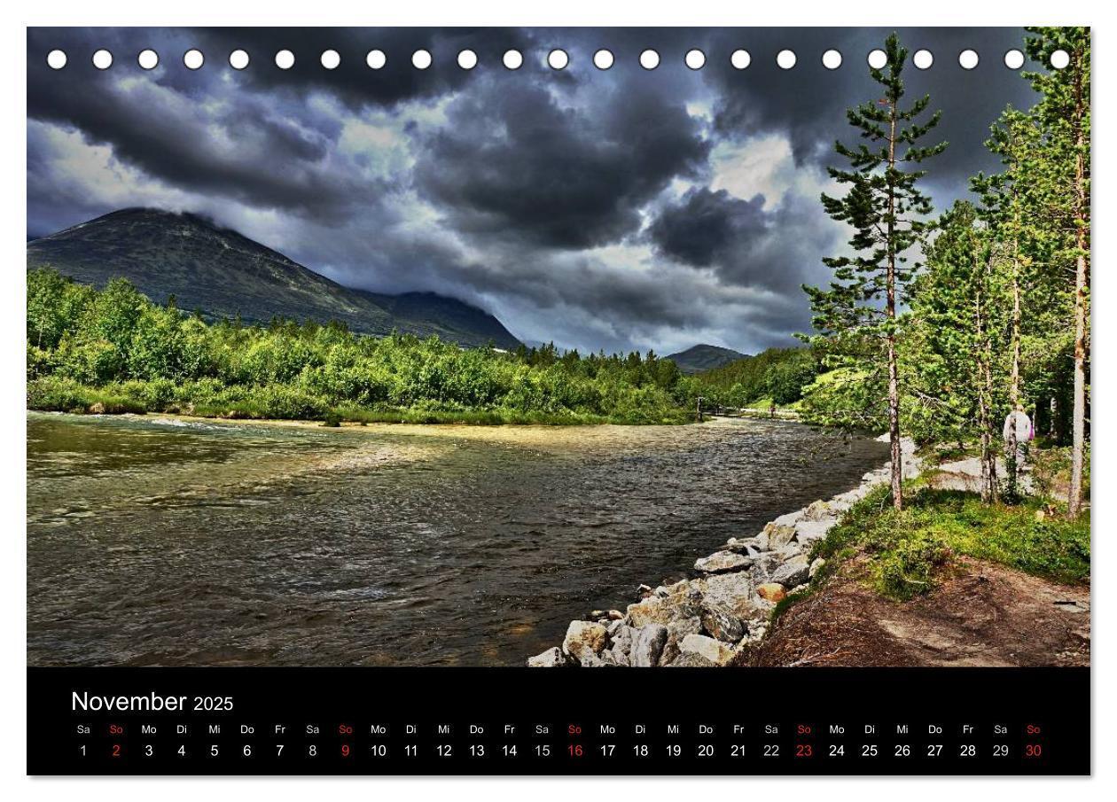 Bild: 9783435569366 | Atemberaubendes Norwegen (Tischkalender 2025 DIN A5 quer), CALVENDO...