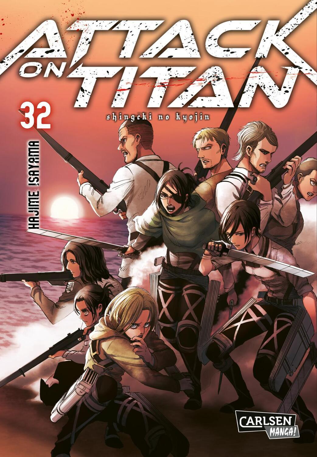 Cover: 9783551799524 | Attack on Titan 32 | Hajime Isayama | Taschenbuch | Attack on Titan