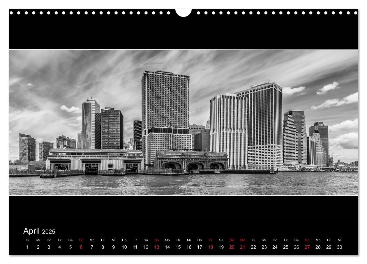 Bild: 9783435773220 | NEW YORK CITY Höhepunkte im Panoramaformat (Wandkalender 2025 DIN...