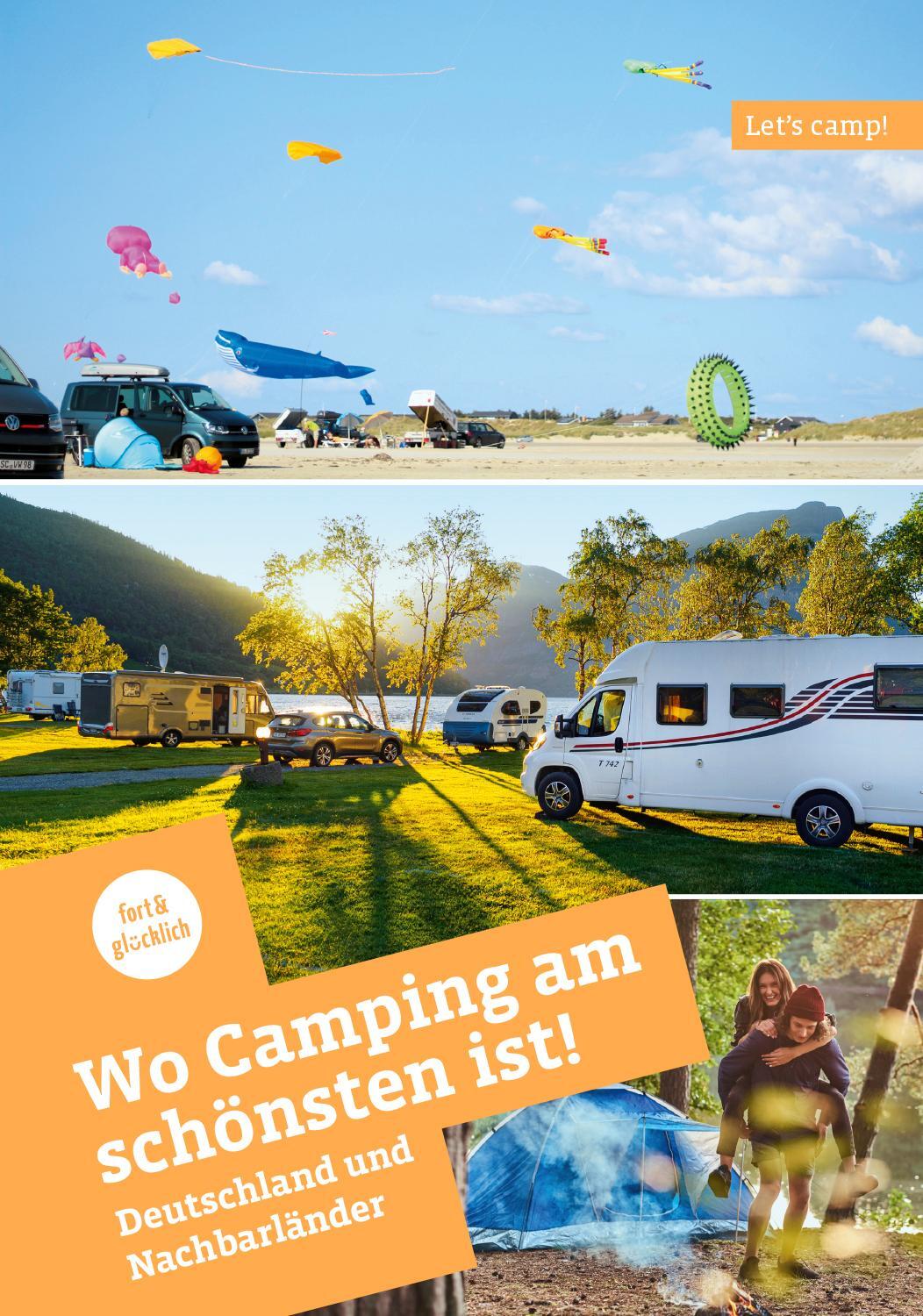 Cover: 9783982109268 | Wo Camping am schönsten ist! | In Deutschland und den Nachbarländern