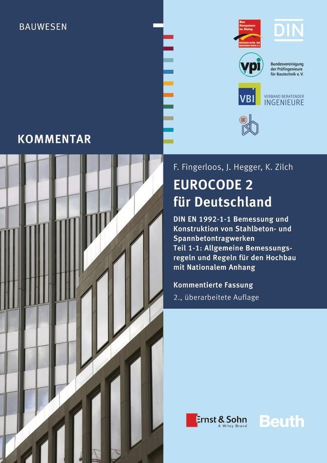 Cover: 9783410264118 | Eurocode 2 für Deutschland | Frank Fingerloos (u. a.) | Taschenbuch