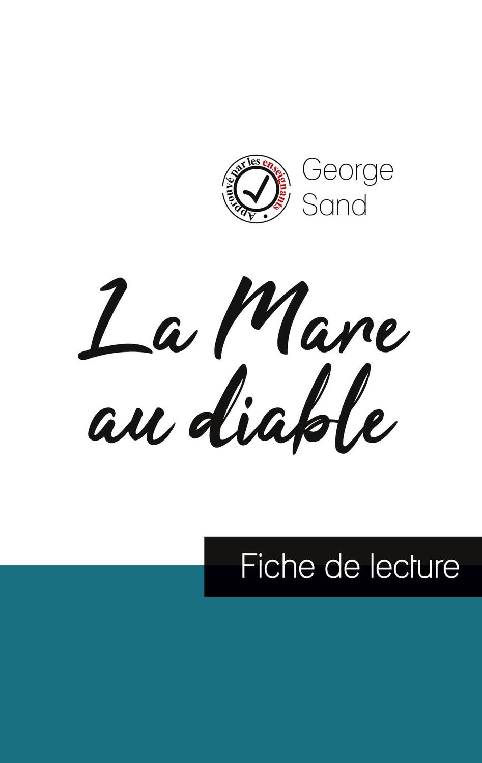 Cover: 9782759303984 | La Mare au diable de George Sand (fiche de lecture et analyse...