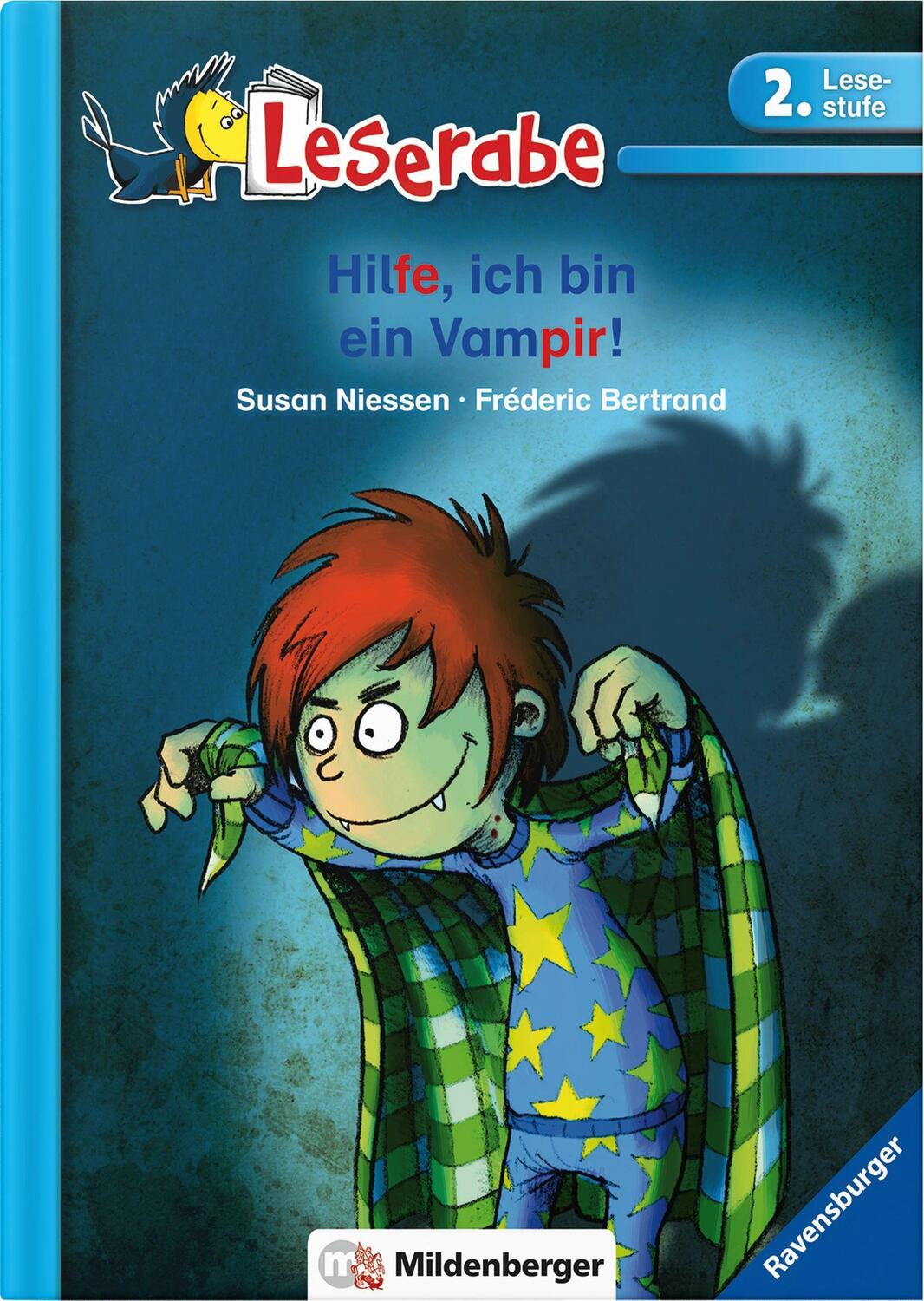 Cover: 9783619144471 | Leserabe - Hilfe, ich bin ein Vampir! - 2.Lesestufe | Susan Niessen