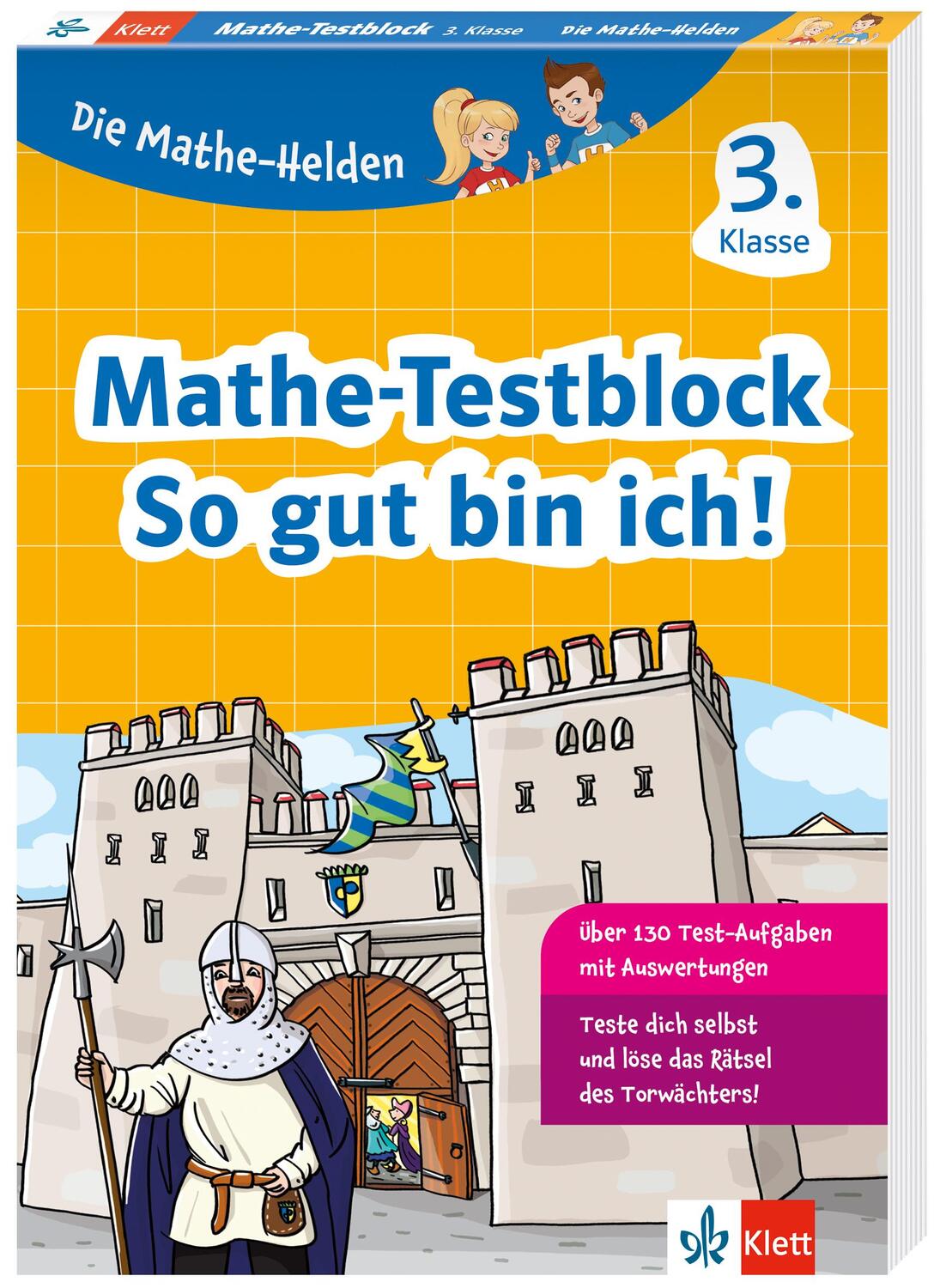 Cover: 9783129496824 | Klett Die Mathe-Helden: Mathe-Testblock So gut bin ich! 3. Klasse