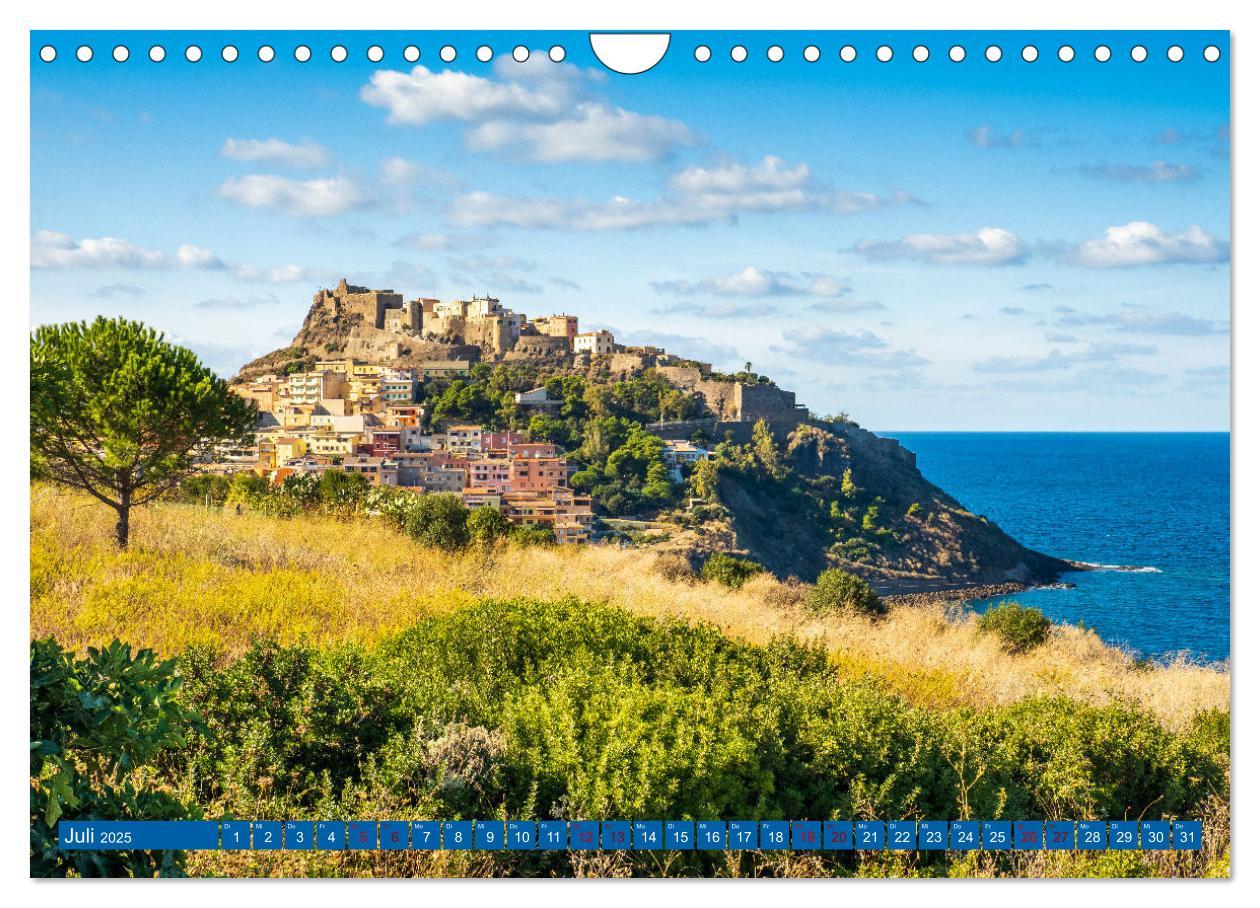 Bild: 9783435001880 | Sardiniens Norden (Wandkalender 2025 DIN A4 quer), CALVENDO...