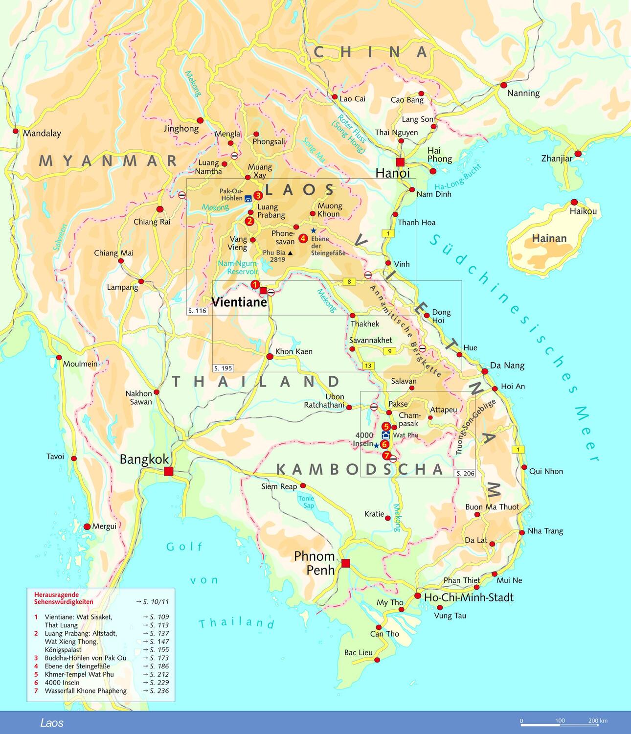 Bild: 9783897944428 | Reiseführer Laos | Mit Vientiane, Mekong und Luang Prabang | Krücker
