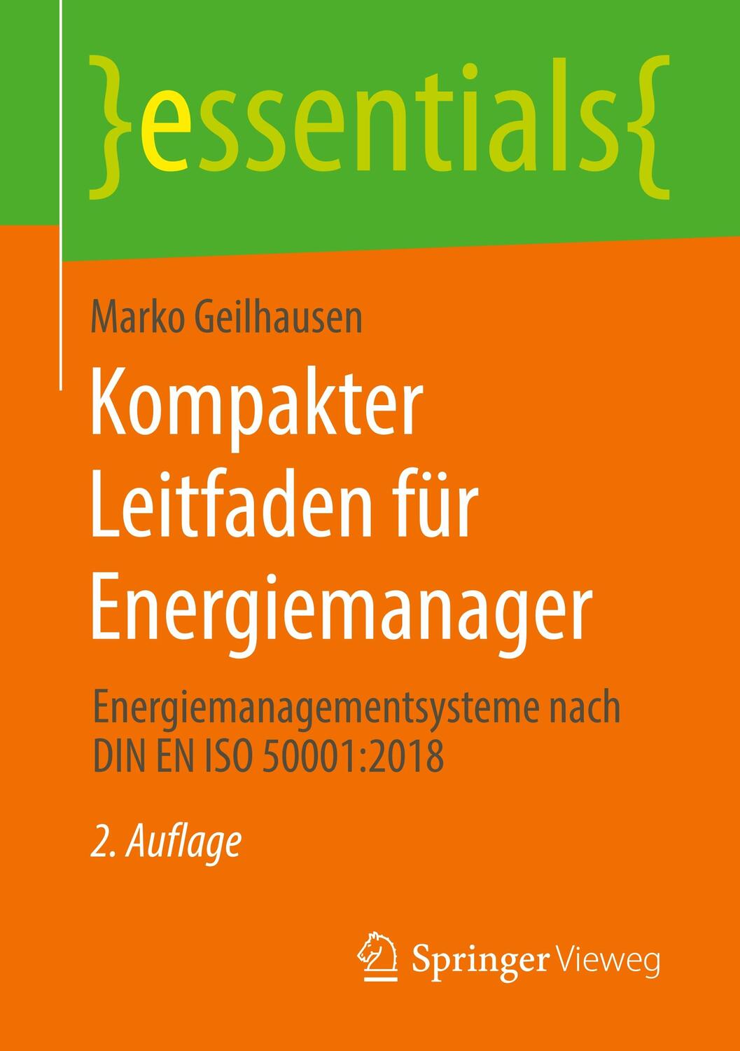 Cover: 9783658288525 | Kompakter Leitfaden für Energiemanager | Marko Geilhausen | Buch