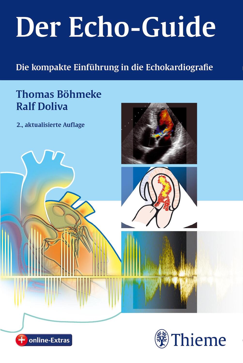 Cover: 9783131390721 | Der Echo-Guide | Die kompakte Einführung in die Echokardiografie