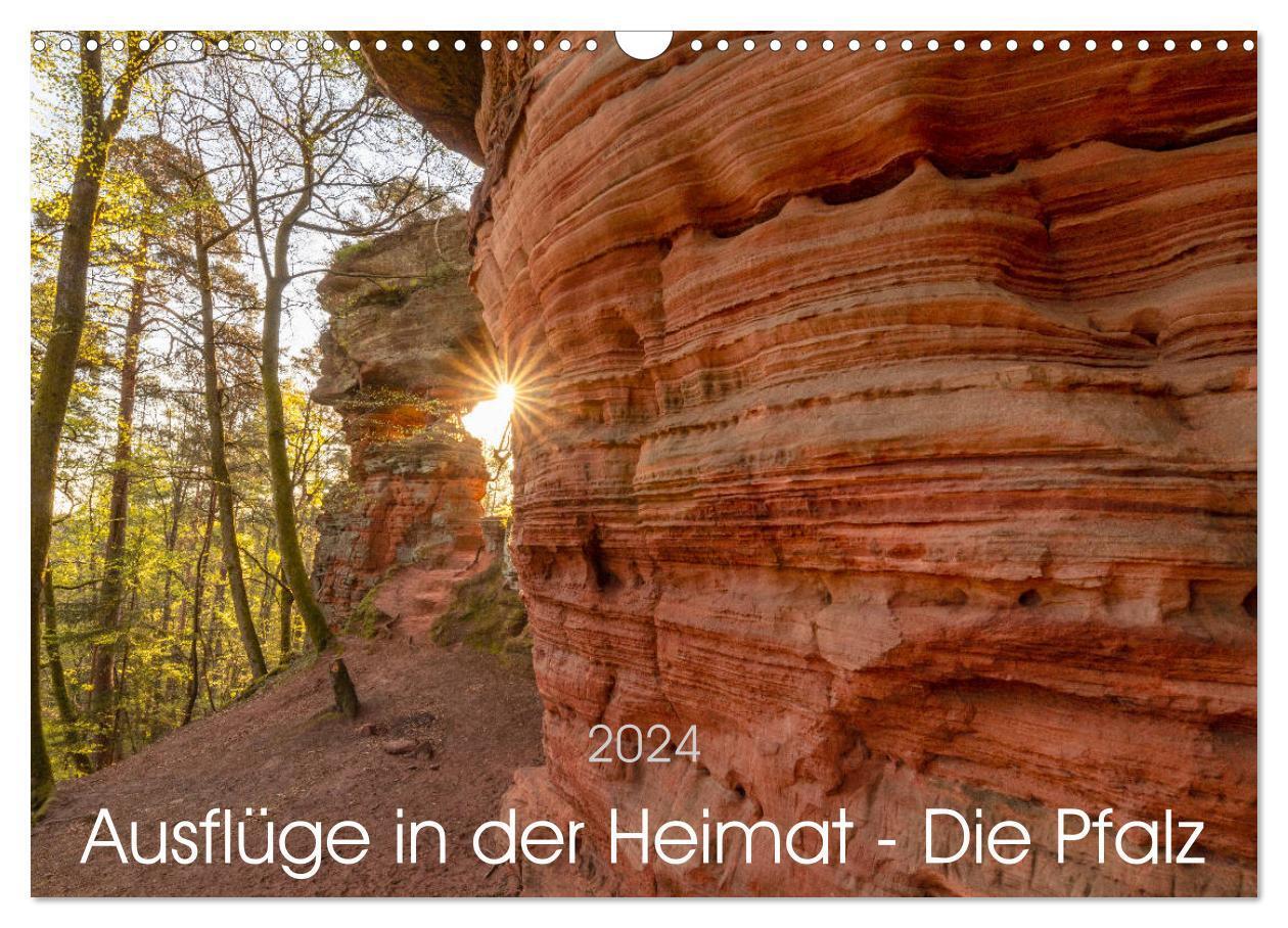 Cover: 9783675632042 | Ausflüge in der Heimat - Die Pfalz (Wandkalender 2024 DIN A3 quer),...