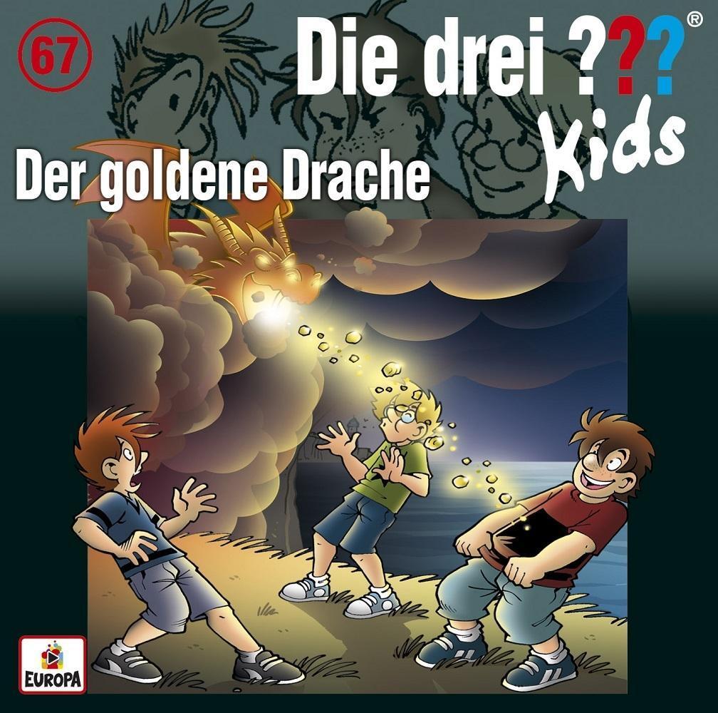 Cover: 9783803260499 | Die drei ??? Kids 67: Der goldene Drache | Boris Pfeiffer | Audio-CD