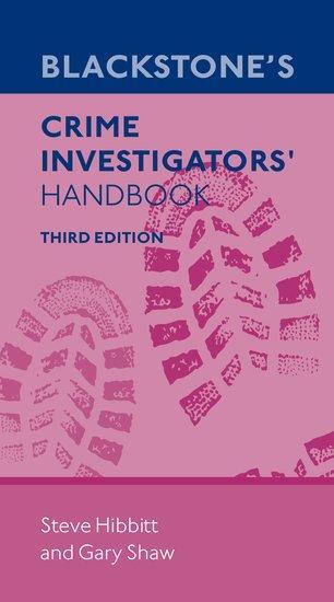 Cover: 9780192867896 | Blackstone's Crime Investigators' Handbook | Gary Shaw (u. a.) | Buch