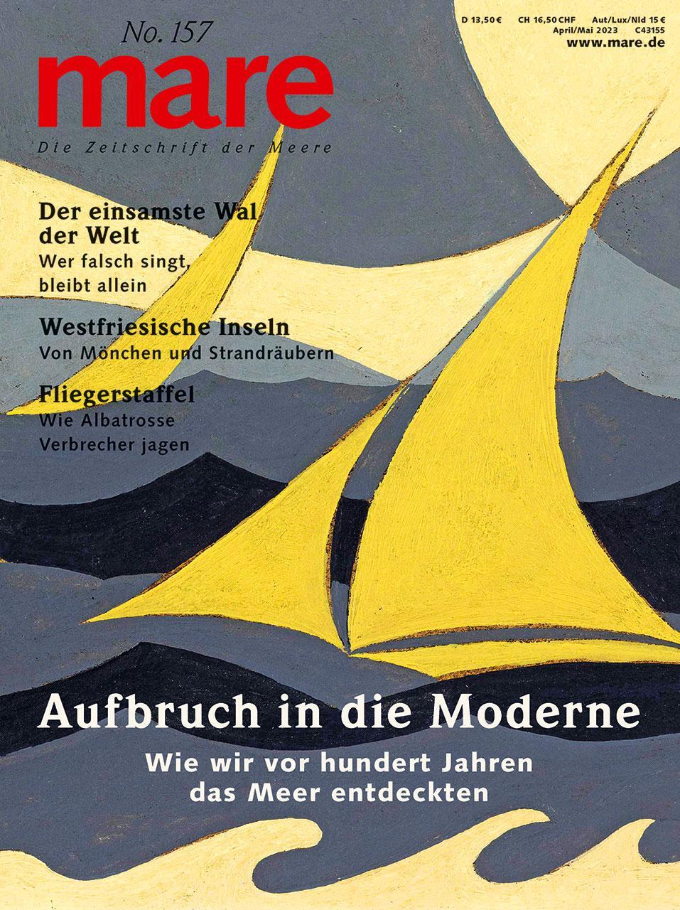 Cover: 9783866484467 | mare - Die Zeitschrift der Meere / No. 157 / Aufbruch in die Moderne